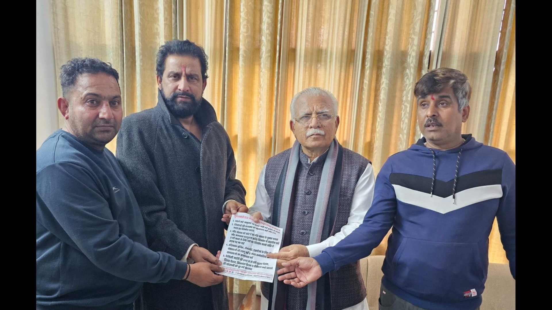 मुख्यमंत्री समस्याओं का समाधान करते है, तो हम उनके नाम का भंडारा करेंगे और अगर नहीं करते है, तो आंदोलन जारी रहेगा : नवीन जयहिंद
